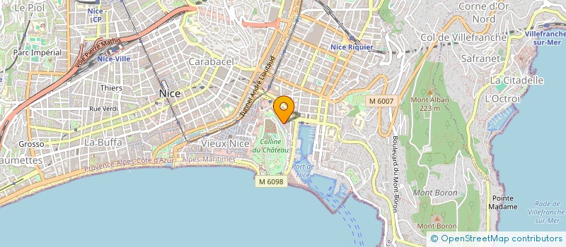 localisation de l'entreprise MONSIEUR EDGAR ABADIE à NICE