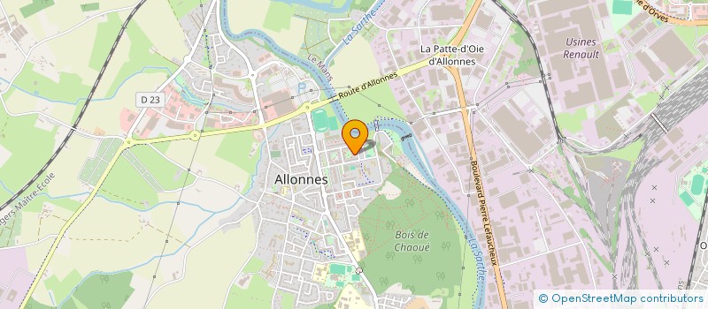 localisation de l'entreprise MONSIEUR EDGAR ABGARYAN  ALLONNES