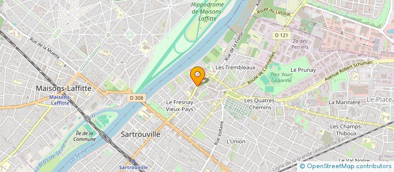 localisation de l'entreprise MONSIEUR EDGAR ARGUELLES  SARTROUVILLE