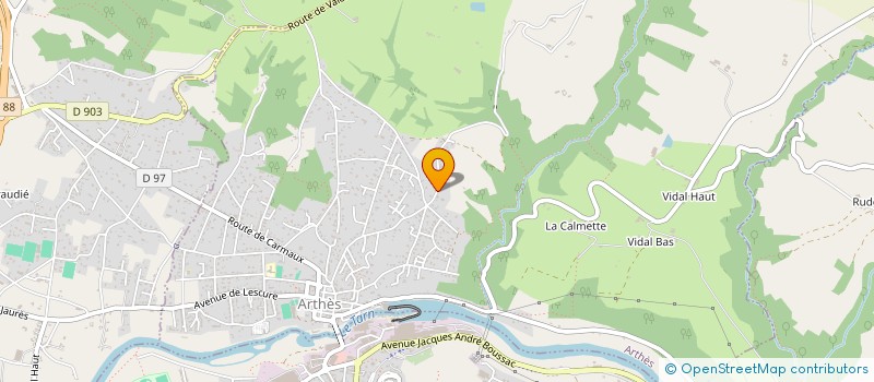 localisation de l'entreprise MONSIEUR EDGAR ARSENIAN à ALBI