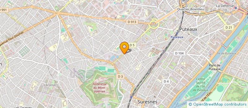 localisation de l'entreprise MONSIEUR EDGAR AUZET à SURESNES