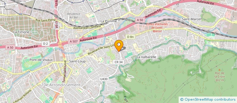 localisation de l'entreprise MONSIEUR EDGAR AYOUN  MARSEILLE