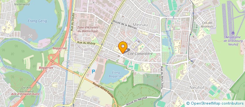 localisation de l'entreprise MONSIEUR EDGAR BELLIN à STRASBOURG