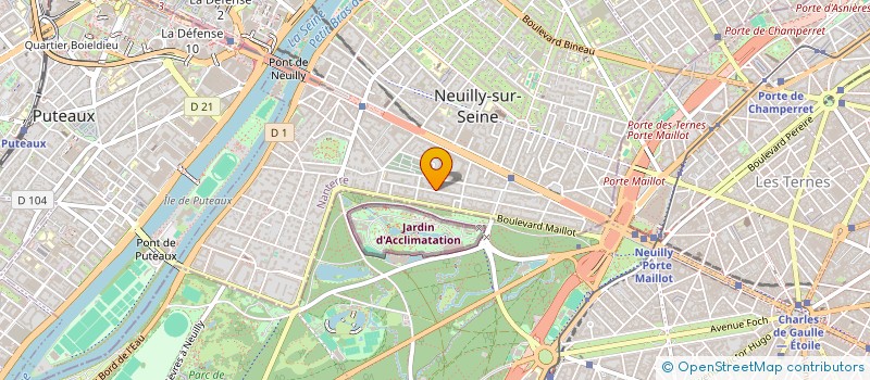 localisation de l'entreprise MONSIEUR EDGAR BRUNET à NEUILLY-SUR-SEINE