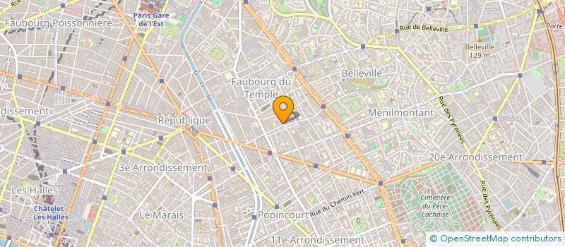 localisation de l'entreprise MONSIEUR EDGAR CARDEW  PARIS