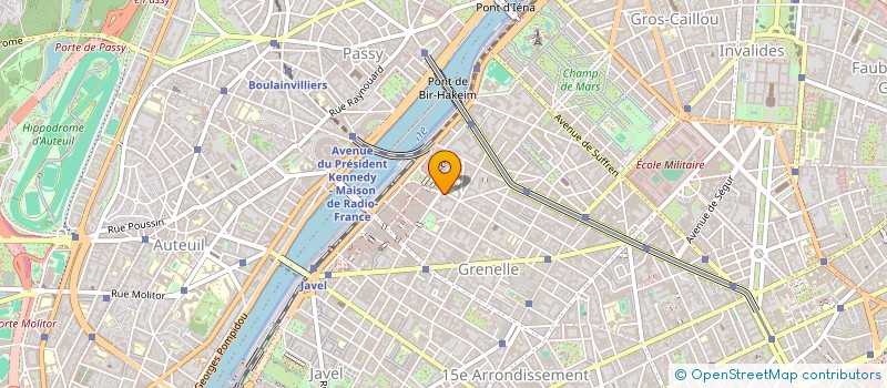 localisation de l'entreprise MONSIEUR EDGAR CAVAILLEZ  PARIS