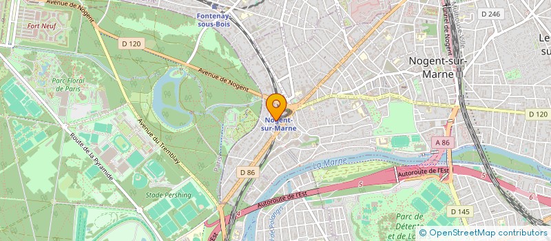 localisation de l'entreprise MONSIEUR EDGAR CAVALHEIRO ERMIDA  NOGENT-SUR-MARNE