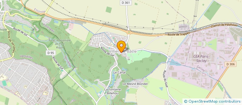 localisation de l'entreprise MONSIEUR EDGAR CRESPO FERNANDES à VILLIERS-LE-BACLE