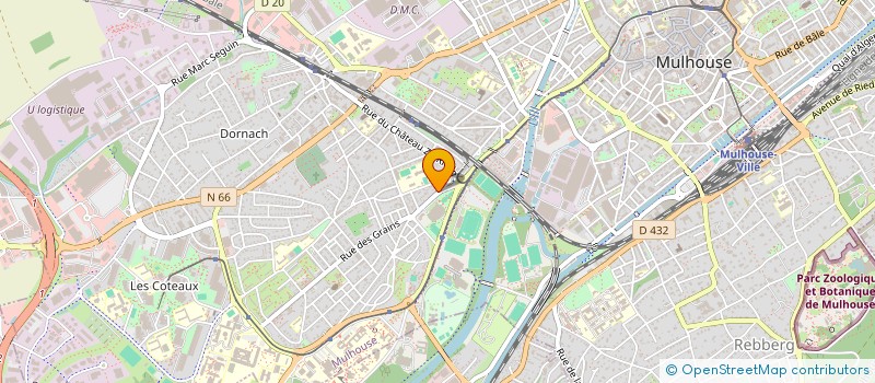 localisation de l'entreprise MONSIEUR EDGAR DECK  MULHOUSE
