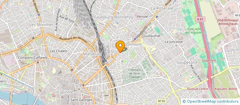 localisation de l'entreprise MONSIEUR EDGAR DREYFUS à TOULOUSE