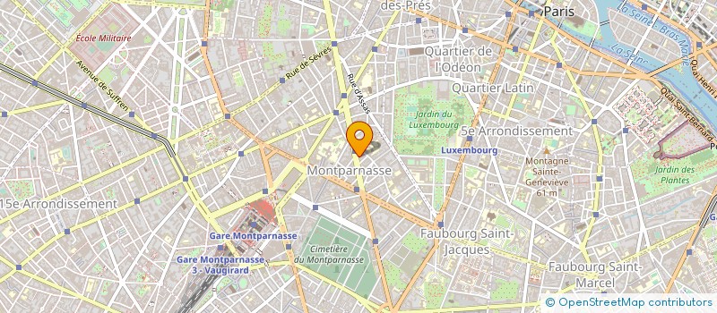 localisation de l'entreprise MONSIEUR EDGAR DUBOUCHET à PARIS