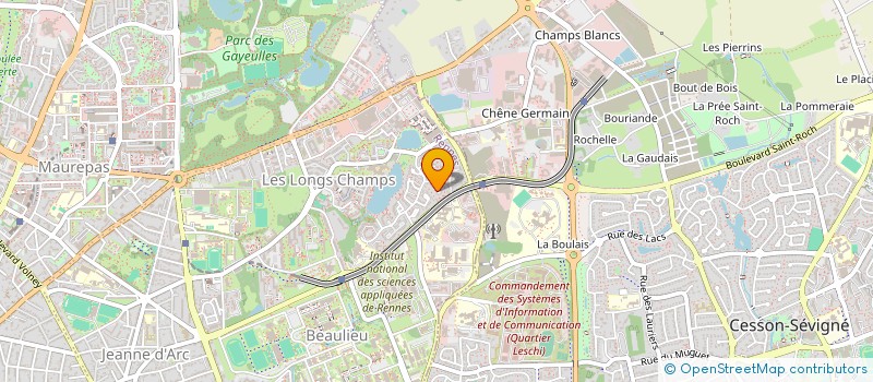 localisation de l'entreprise MONSIEUR EDGAR FERNANDEZ FERNANDEZ à RENNES