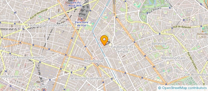 localisation de l'entreprise MONSIEUR EDGAR GERGAUD  PARIS