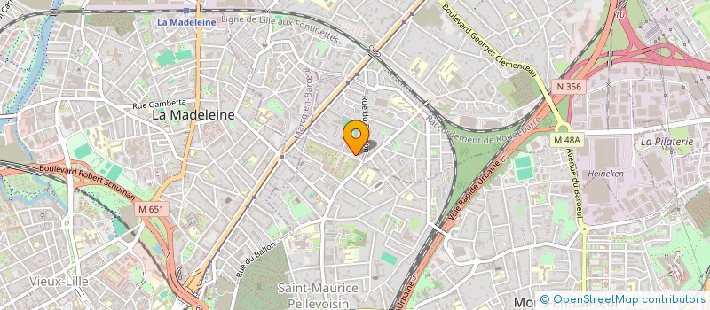 localisation de l'entreprise MONSIEUR EDGAR GIAGNORIO  LILLE