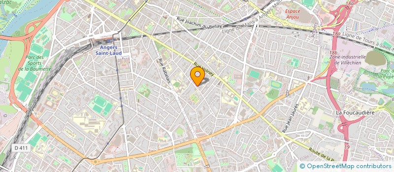 localisation de l'entreprise MONSIEUR EDGAR GIRARD  ANGERS