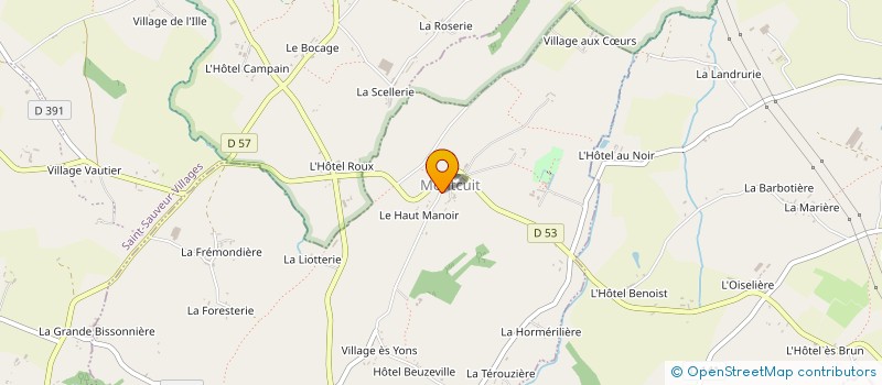 localisation de l'entreprise MONSIEUR EDGAR GOUESLARD à SAINT-SAUVEUR-VILLAGES