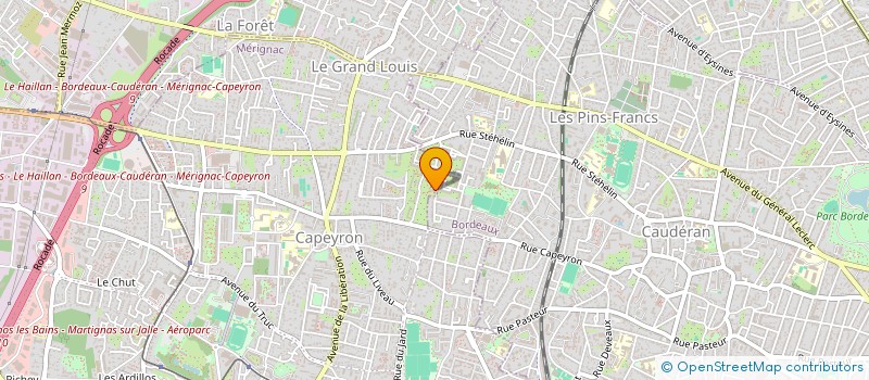 localisation de l'entreprise MONSIEUR EDGAR GUICHARD  MERIGNAC