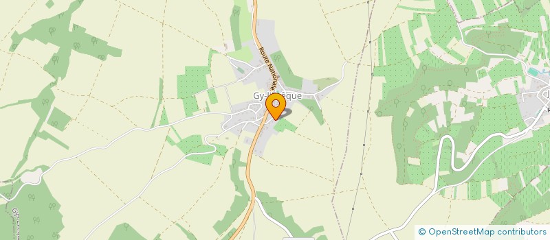 localisation de l'entreprise MONSIEUR EDGAR GUILLOT  GY-L'EVEQUE