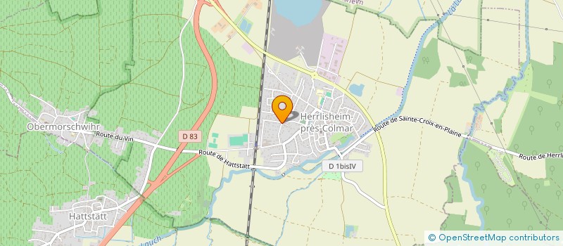 localisation de l'entreprise MONSIEUR EDGAR HEYBERGER  OBERMORSCHWIHR