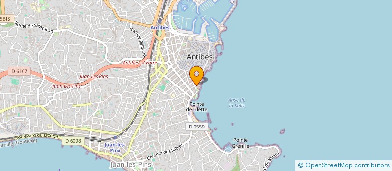 localisation de l'entreprise MONSIEUR EDGAR HIDALGO SANABRIA SAMUDIO à ANTIBES