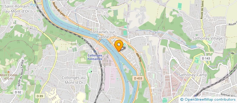 localisation de l'entreprise MONSIEUR EDGAR LOPEZ  FONTAINES-SUR-SAONE