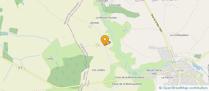 localisation de l'entreprise MONSIEUR EDGAR LUCKE à ECUEILLE
