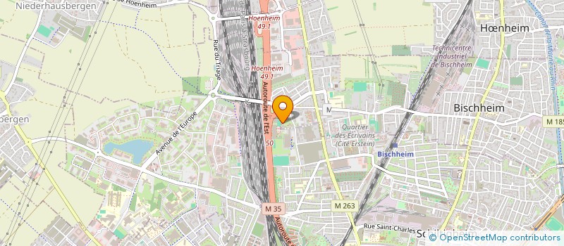 localisation de l'entreprise MONSIEUR EDGAR MELKOUMYAN  BISCHHEIM