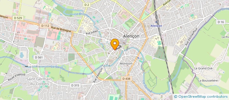 localisation de l'entreprise MONSIEUR EDGAR PILOSYAN à ALENCON
