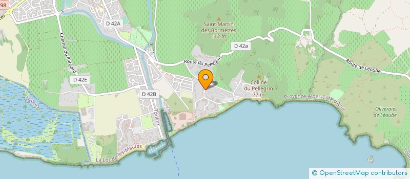 localisation de l'entreprise MONSIEUR EDGAR PLANCHONS  LA LONDE-LES-MAURES