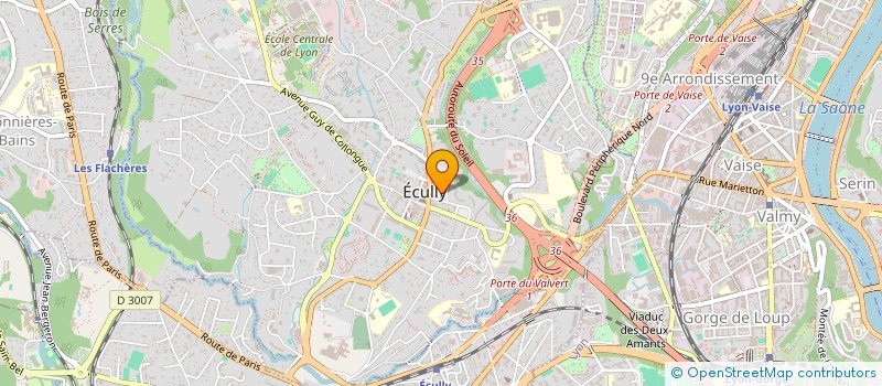 localisation de l'entreprise MONSIEUR EDGAR PONTIES  ECULLY