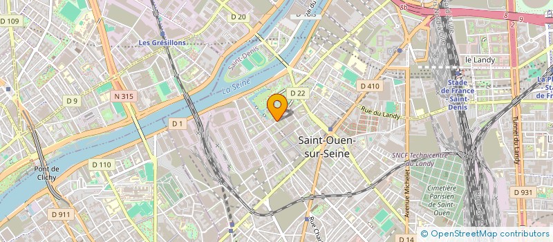 localisation de l'entreprise MONSIEUR EDGAR RAMIREZ CHUQUIMIA à SAINT-OUEN-SUR-SEINE