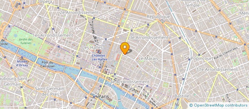 localisation de l'entreprise MONSIEUR EDGAR ROUSSELLIER à PARIS