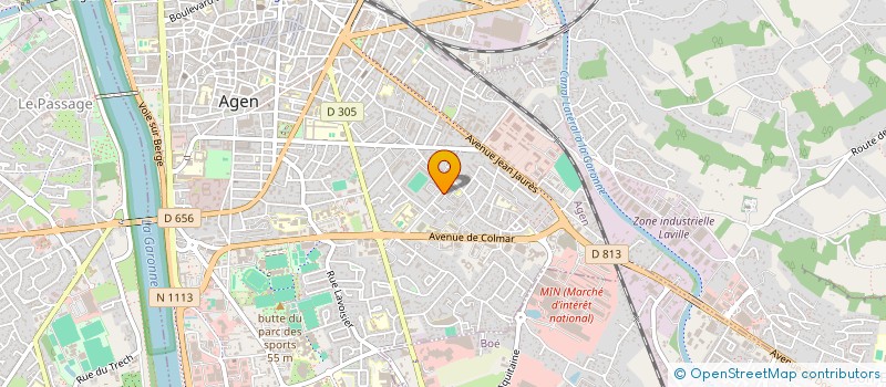 localisation de l'entreprise MONSIEUR EDGAR SARGSYAN  AGEN