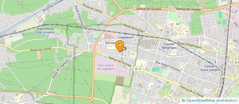 localisation de l'entreprise MONSIEUR EDGAR SCHWEIGER  WINTZENHEIM