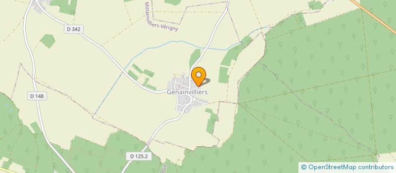 localisation de l'entreprise MONSIEUR EDGAR TISON  MITTAINVILLIERS-VERIGNY