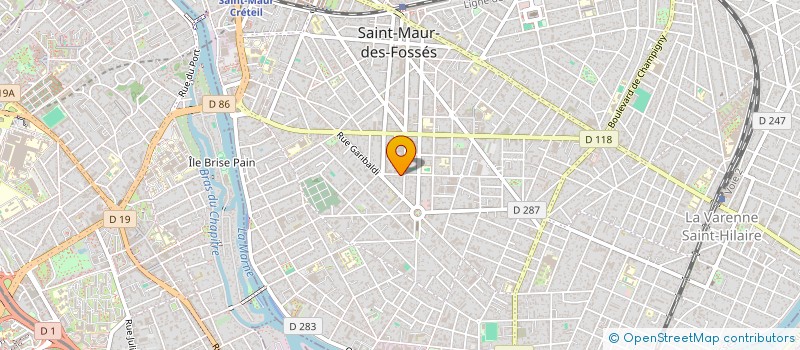 localisation de l'entreprise MONSIEUR EDGAR VAYER à SAINT-MAUR-DES-FOSSES