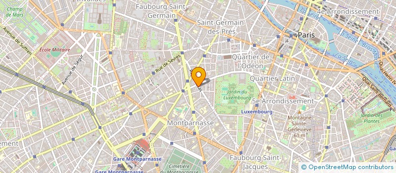 localisation de l'entreprise MONSIEUR EDGARD BENVENISTE à PARIS