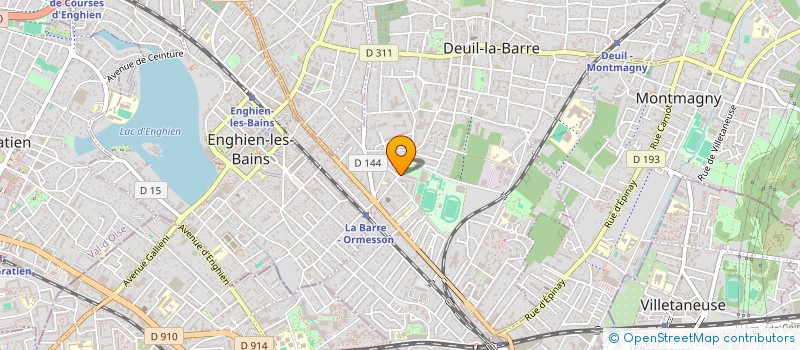 localisation de l'entreprise MONSIEUR EDGARD BONET  DEUIL-LA-BARRE