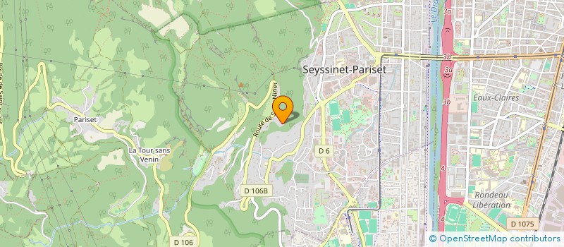 localisation de l'entreprise MONSIEUR EDGARD CHION à SEYSSINET-PARISET