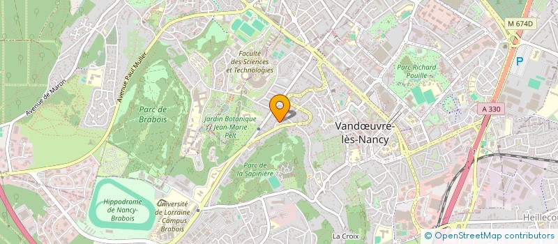 localisation de l'entreprise MONSIEUR EDGARD COUPAYE à VANDŒUVRE-LES-NANCY