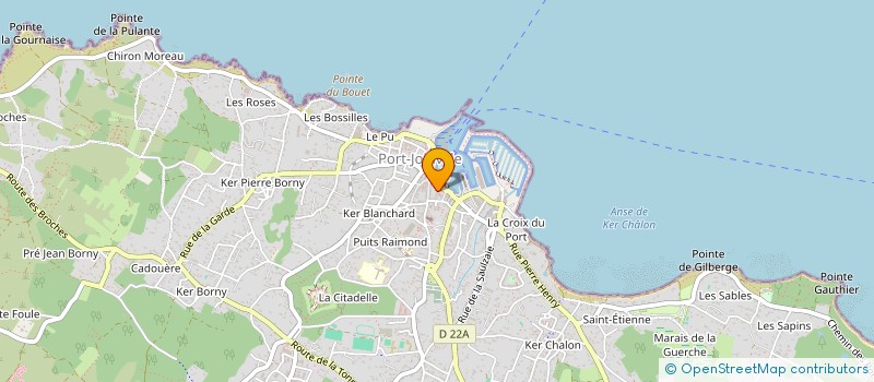 localisation de l'entreprise MONSIEUR EDGARD DEVAUD à L'ILE-D'YEU