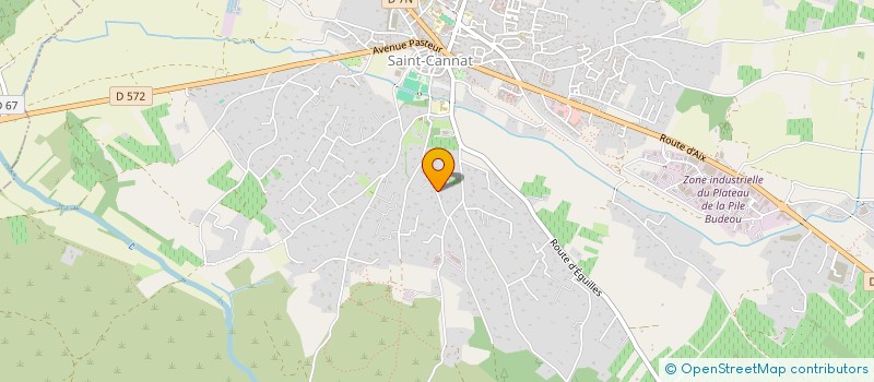 localisation de l'entreprise MONSIEUR EDGARD HAROCH  SAINT-CANNAT