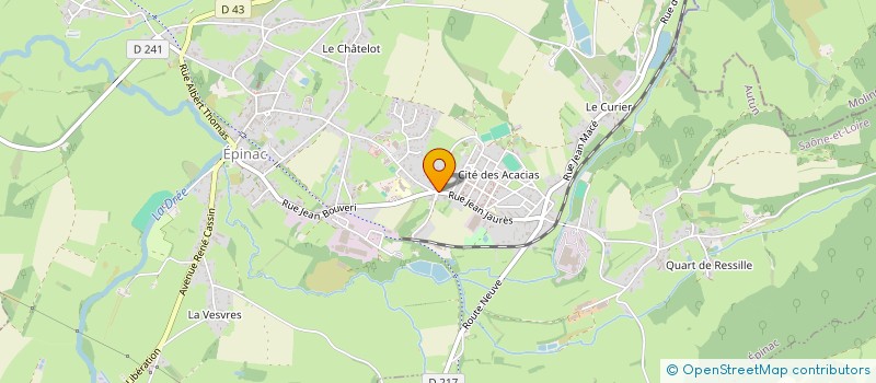 localisation de l'entreprise MONSIEUR EDGARD LEHOUCK  EPINAC