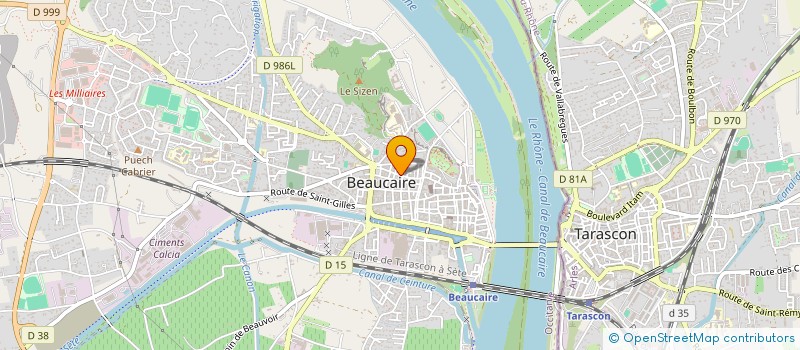 localisation de l'entreprise MONSIEUR EDGARD LOPINSKI  BEAUCAIRE