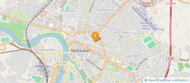 localisation de l'entreprise MONSIEUR EDGARD LORMAND  MONTAUBAN