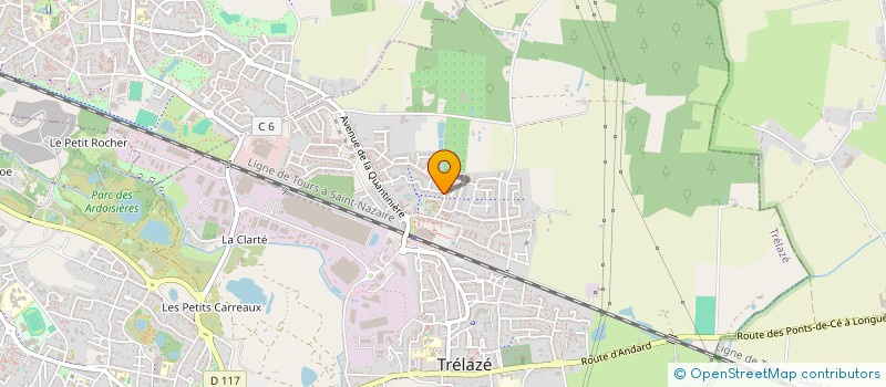 localisation de l'entreprise MONSIEUR EDGARD LUCILLA  TRELAZE