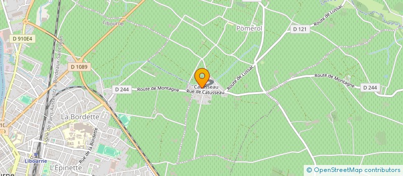 localisation de l'entreprise MONSIEUR EDGARD MASSE  POMEROL