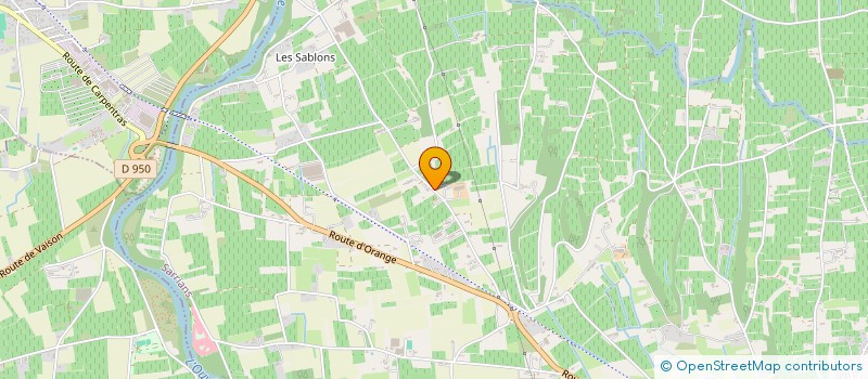 localisation de l'entreprise MONSIEUR EDGARD ORFILA  SARRIANS