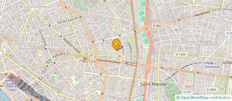 localisation de l'entreprise MONSIEUR EDGARD RODRIGUEZ GALINDO  PARIS