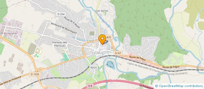 localisation de l'entreprise MONSIEUR EDGARD SZYMANSKI  LE MUY